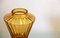 Vintage Ambra Amber Murano Glass Vase, Italy, 1960s 5
