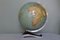 Globe sur Socle Streamline 34 cm Art Déco Streamline de Columbus Oestergaard, 1950s 1