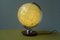 Beleuchteter Vintage 24 cm Globus aus Glas von JRO-Verlag, 1960er 10