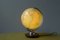 Beleuchteter Vintage 24 cm Globus aus Glas von JRO-Verlag, 1960er 2