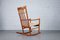 Rocking Chair Mid-Century par Hans J. Wegner pour Tarm Stole 6
