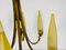 Mid-Century Modern Italian Brass and Glass Chandelier from Stilnovo, 1960s 10