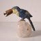 Vintage Stone Sculpture of a Toucan 6