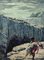The Rescue - Inchiostro originale e acquerello di Gino Spalmach - anni '20, Immagine 1