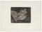 Nude - Original Etching on Paper - Mid 20th Century Mid 20th Century, Image 2