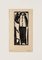 Figurina - Incisione xilografica originale di Amadore Porcella - inizio XX secolo inizi del XX secolo, Immagine 1