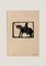 Stampa cavaliere - Stampa originale di Amadore Porcella - inizio XX secolo, inizio XX secolo, Immagine 1