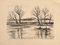 River - Litografia originale su carta di Pierre Frachon-Forcade - XX secolo, Immagine 1