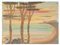 Landscape - Original Watercolor on Paper by Jean Delpech - 1960s 1960s, Image 1