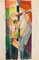 Christ Crucifié - Crayon et Aquarelle par Jacques Villon - 1950s 1950s 1
