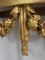 Golden Wood Mirror & Half Moon Console, Set of 2, Image 27