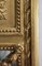 Conjunto de consola de media luna y espejo de madera dorada, Imagen 12