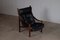 Leather Hunter Chair by Torbjørn Afdal for Bruksbo, 1970s, Image 3