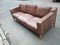 Danish Leather Sofa, 1960s 7