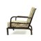 Vintage Wooden Lounge Chair, 1950s 2