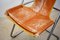 Steel & Leather Dining Chairs, 1970s, Set of 4 10