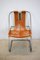 Steel & Leather Dining Chairs, 1970s, Set of 4 6