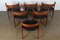 Vintage Danish Teak Dining Chairs, 1960s, Set of 6 8