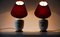 Lámparas de mesa de Augarten, años 60. Juego de 2, Imagen 8