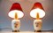 Lámparas de mesa de Augarten, años 60. Juego de 2, Imagen 24