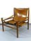 Leather Safari Armchair, 1970s, Image 3