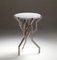 Small White Plant Table by Kranen/Gille, Imagen 1