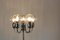 Mid-Century Chrome Floor Lamp with Glass Balls from Kaiser Leuchten, Image 3