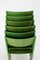 Green Beechwood Dining Chairs, 1950s, Set of 6 5