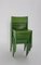 Grüne Esszimmerstühle aus Buche, 1950er, 6er Set 7