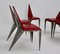 Chaises Pop Art Vintage en Fer, 1960s, Set de 5 8