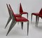 Vintage Pop Art Iron Chairs, 1960s, Set of 5 8