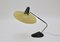 Lampe de Bureau Mid-Century Moderne Noire, 1950s 5