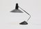 Lampe de Bureau Mid-Century Moderne Noire, 1950s 1