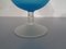 Caraffa in vetro di Murano blu, Francia, anni '60, Immagine 14