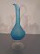 Italian Filigree Blue Murano Glass Carafe, 1960s, Image 12