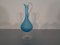 Italian Filigree Blue Murano Glass Carafe, 1960s 4