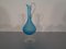 Italian Filigree Blue Murano Glass Carafe, 1960s, Image 4