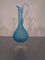 Italian Filigree Blue Murano Glass Carafe, 1960s 10