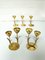 Vintage Scandinavian Brass Candleholders by Gunnar Ander for Ystad Metall Sweden, Set of 5, Image 3