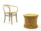 Tabouret en Bambou, 1970s 2