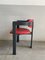 Silla italiana Mid-Century Modern de cuero sintético al estilo de Augusto Savini, Imagen 4