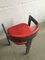 Silla italiana Mid-Century Modern de cuero sintético al estilo de Augusto Savini, Imagen 6