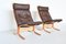 Sieta High Back Lounge Chairs by Ingmar Relling for Westnofa, 1960s, Set of 2 6