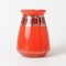 Vase Tango Antique en Verre Rouge de Loetz 1