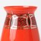 Vaso da tango antico in vetro rosso di Loetz, Immagine 6