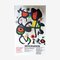 Affiche Lithographique en Pierre de Bronzes par Joan Miro, 1960s 3