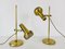 Mid-Century Modern Brass Table Lamps, 1960s, Set of 2, Image 8
