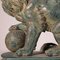 Italian Bronze and Marble Lions, 1900s, Set of 2 7