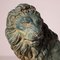 Italian Bronze and Marble Lions, 1900s, Set of 2, Image 4