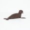 Poggiapiedi Seal in pelle di Dimitri Omersa, anni '60, Immagine 4